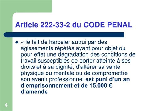 article 222 44 du code pénal